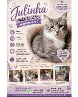 Adote Julinha!