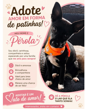 Pérola - pretinha